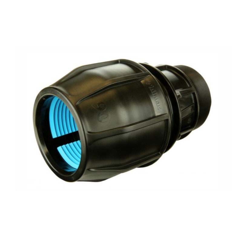 Large Bore End Connector - Male