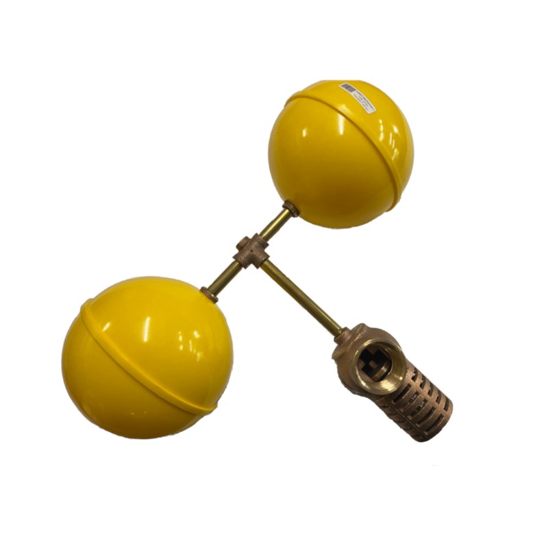 Alderdice Floating Foot Valve - Brass